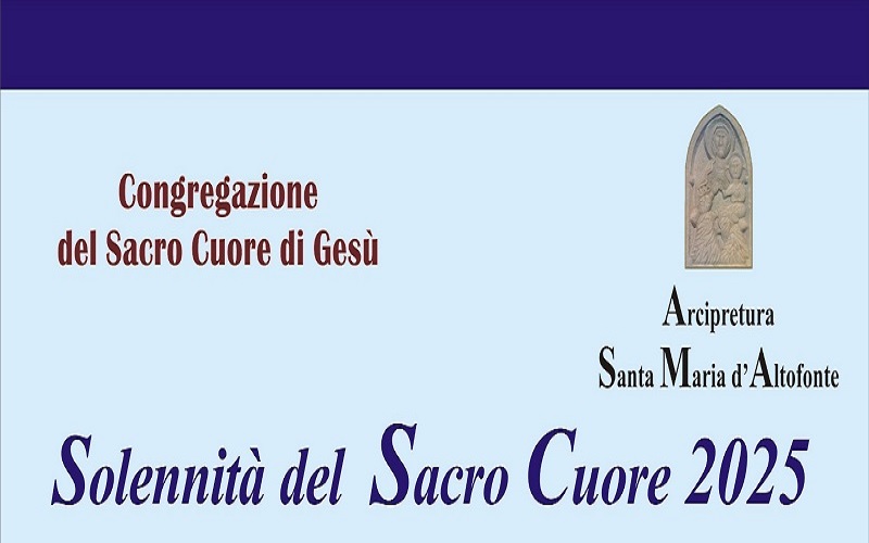 SOLENNITA' DEL SACRO CUORE DI GESU' 2025